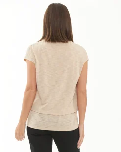 Jazmin Nursing Tee  Natural