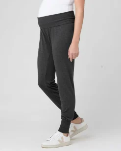 Jersey Lounge Pant Charcoal Marle
