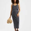 Kerry Nursing Dress  Slate