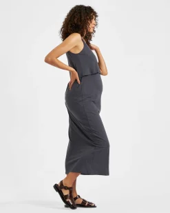Kerry Nursing Dress  Slate