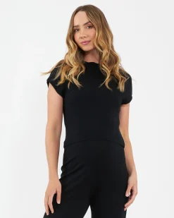 Kira Nursing Knit  Black
