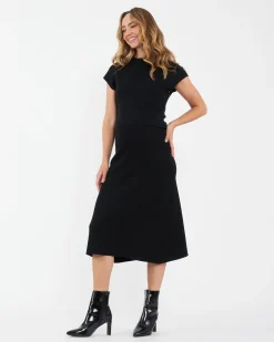 Kira Nursing Knit  Black