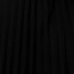 Knife Pleat Dress Black