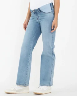 Kyle Wide Leg Jean Light Blue