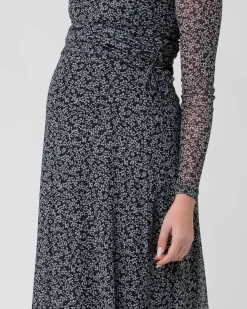 Layla A-Line Skirt  Black / Storm