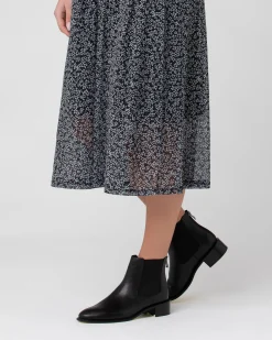 Layla A-Line Skirt  Black / Storm
