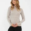 Lift Up Nursing Knit  Stone