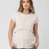 Lionel Nursing Tee Natural /White