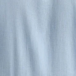 Macy Longline Linen Dress Pale Blue