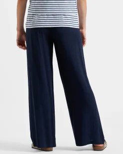 Marlow Shirred Pant Navy