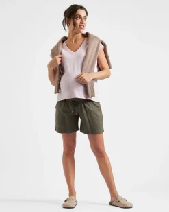 Marly Zip Nursing Tee Peony