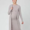 Nina Longline Cardigan Sand