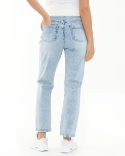 Nova Over Bump Crop Jean Blue Haze