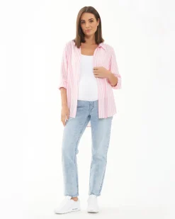 Nova Over Bump Crop Jean Blue Haze