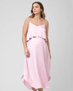 Nursing Slip Dress Pink