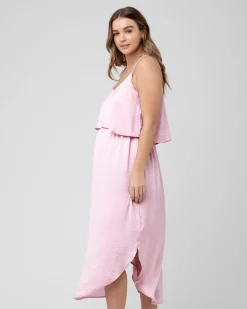 Nursing Slip Dress Pink