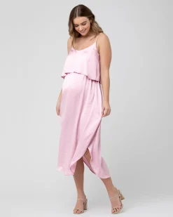 Nursing Slip Dress Pink