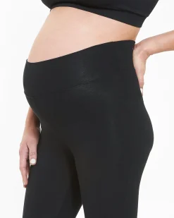 Organic Essential 3/4 Leggings Black