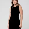 Organic Nursing Tank Dress  Black