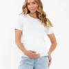 Organic Nursing Tee White