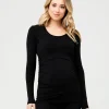 Organic Nursing Top Black