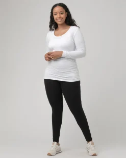Organic Nursing Top White