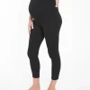 Organic Over Bump 3/4 Legging Black