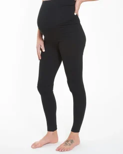 Organic Over Bump Legging Black