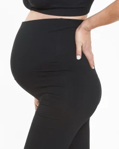 Organic Over Bump Legging Black
