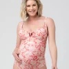 Paloma One Piece  Dusty Coral / Natural