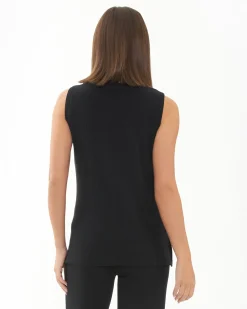 Peter Rib Nursing Tank Black