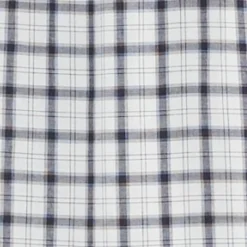 Phoebe Smocked Dress White / Navy
