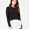 Pia Nursing Knit Black