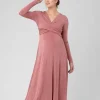 Portia Nursing Dress Rouge