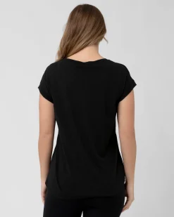 Richie Nursing Tee Black