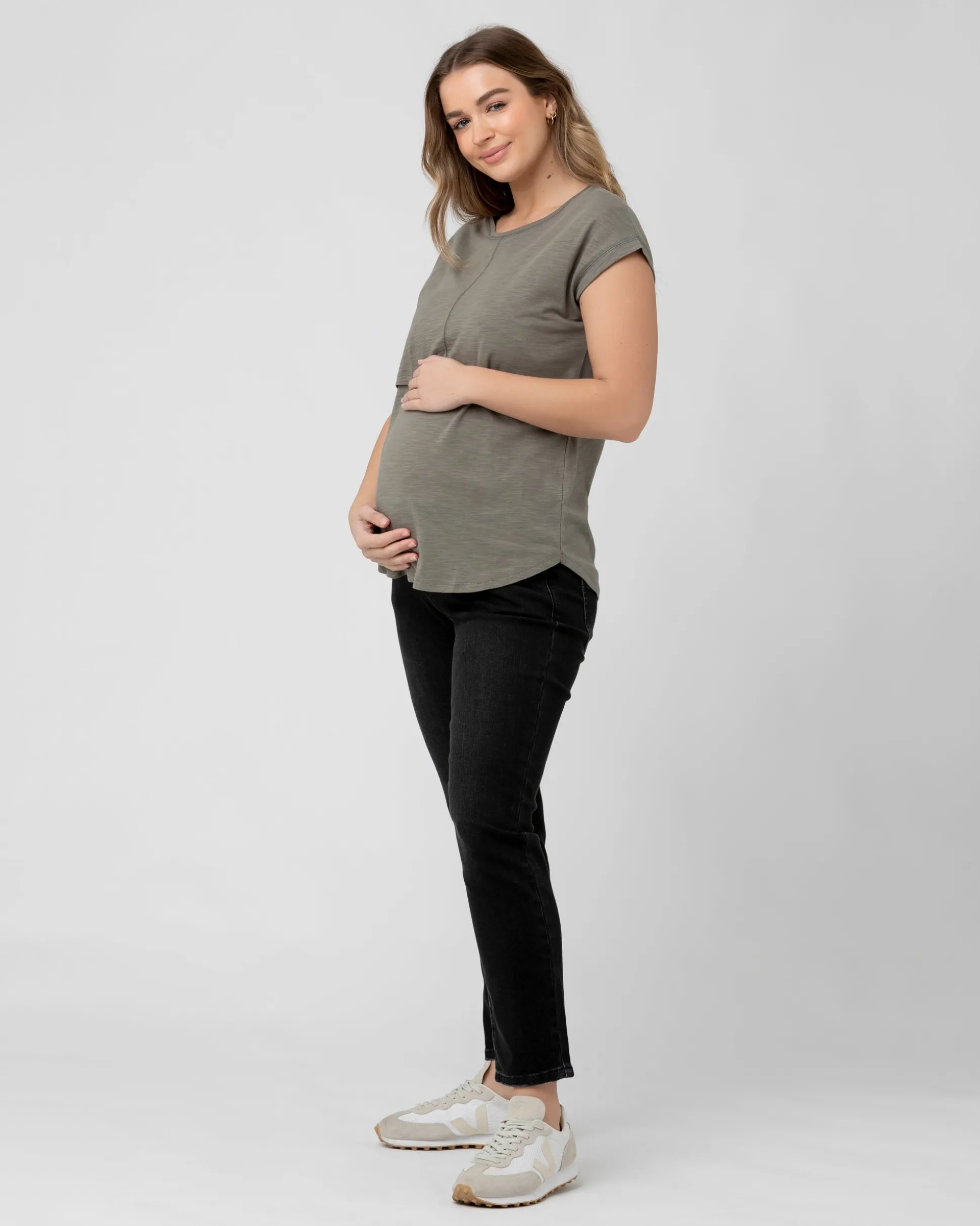 Richie Nursing Tee Moss