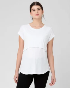 Richie Nursing Tee White