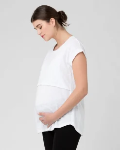 Richie Nursing Tee White