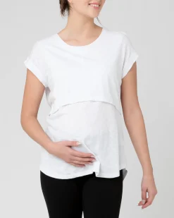 Richie Nursing Tee White