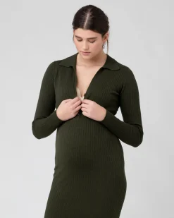 Sammy Knit Polo Dress  Ivy