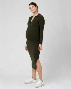 Sammy Knit Polo Dress  Ivy