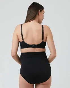 Seamless Nursing Bra Black