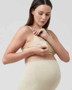 Seamless Nursing Bra Natural