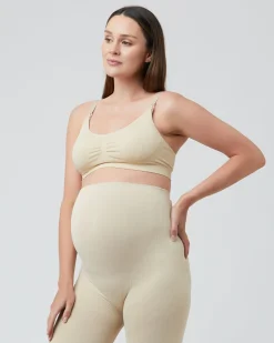 Seamless Nursing Bra Natural