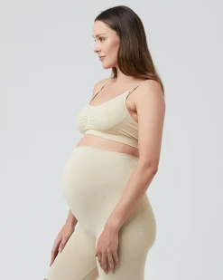 Seamless Nursing Bra Natural