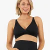 Seamless Nursing Bralette  Black
