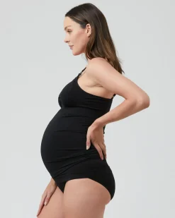 Seamless Nursing Tank Black