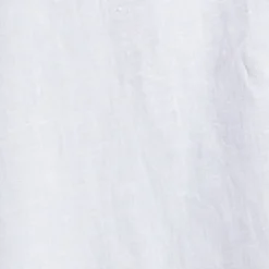 Simone Tie Back Linen Dress  White