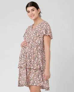 Sophia Layered Dress  Black