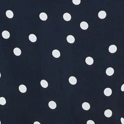 Spot Shirt Dress  Navy / White